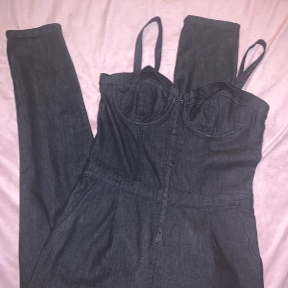 Guess Pants - GUESS women’s size 31/10 US denim jumpsuit